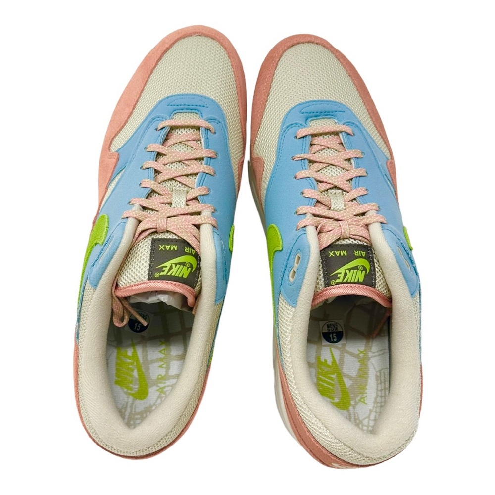 Nike Men’s Air Max 1 DV3196800 Light Madder Root/Vivid Green Size 15. - Picture 5 of 9